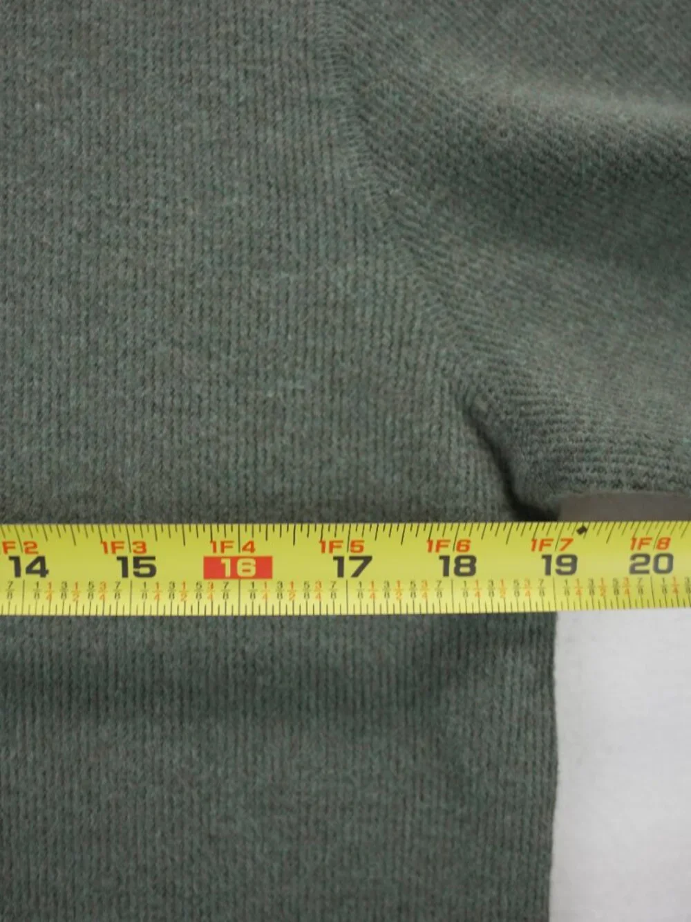 NWT Banana Republic Mens Waffle Quarter Zip Pullover, Green S‎